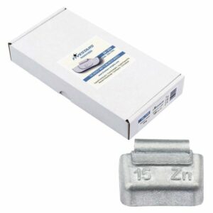 Masse d'équilibrage Zinc - Jante Acier - 15g x 100