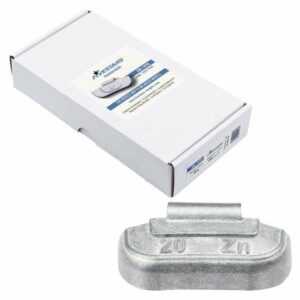 Masse d'équilibrage Zinc - Jante Acier - 20g x 100