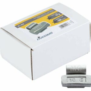 Masse d'équilibrage Acier - Jante Alu - 10g x 100