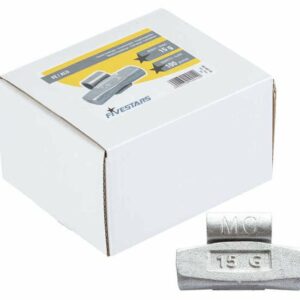 Masse d'équilibrage Acier - Jante Alu - 15g x 100