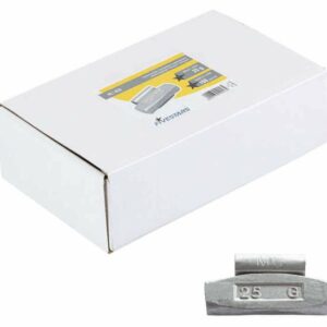 Masse d'équilibrage Acier - Jante Alu - 25g x 100