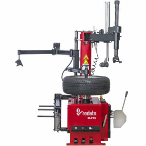 Démonte-pneus semi-automatique avec élévateur pneumatique et arbre et bras rotatifs pour pneus RUNFLAT - M-215 Redats