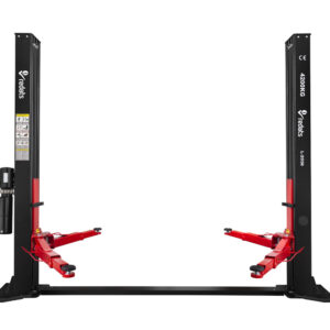 PONT ÉLÉVATEUR À DEUX COLONNES 4T REDATS L-205R AVEC CADRE DE RENFORT, semi-automatique, bras symétriques