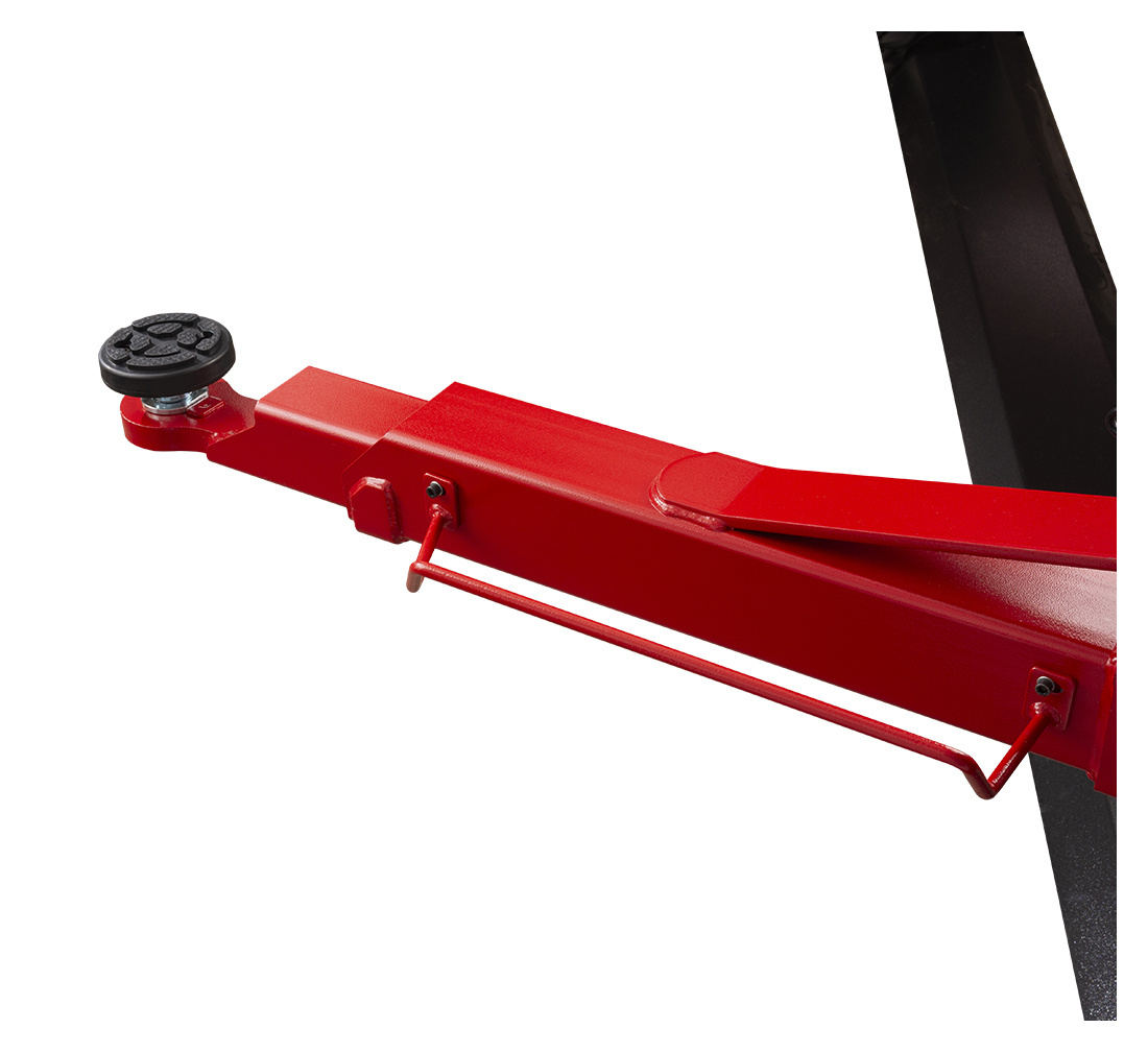 PONT ÉLÉVATEUR À DEUX COLONNES 4T REDATS L-205R AVEC CADRE DE RENFORT, semi-automatique, bras symétriques – Image 7