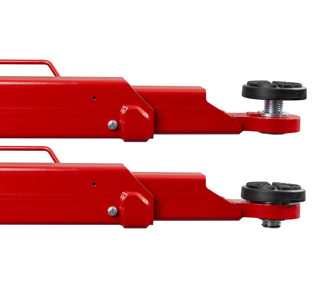 PONT ÉLÉVATEUR À DEUX COLONNES 4T REDATS L-205R AVEC CADRE DE RENFORT, semi-automatique, bras symétriques – Image 8