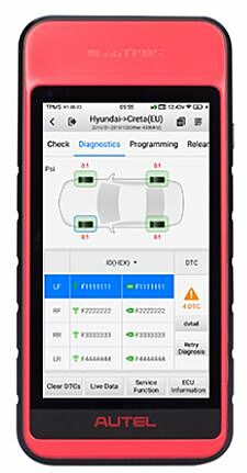 Appareil de diagnostic et de programmation de capteurs TPMS - AUTEL ITS600 – Image 2