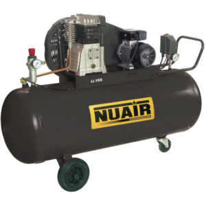 Compresseur à piston NUAIR - 3 CV - 150 litres - 230 V - Garantie 2 ans