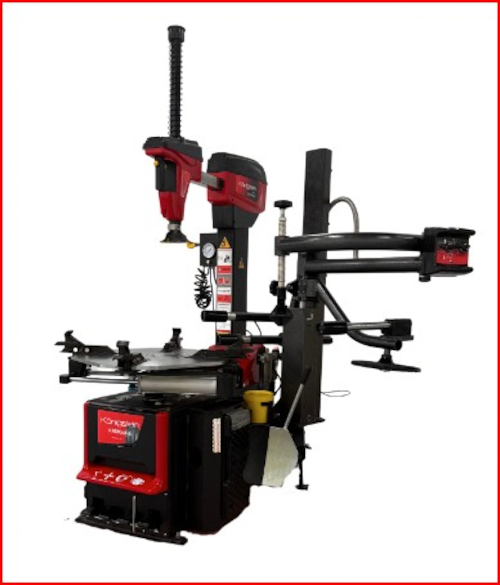 DÉMONTE-PNEU SEMI-AUTOMATIQUE + bras d'assistance - Königstein - KN120plusBDA