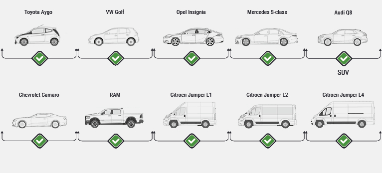 Pont 4 Colonnes 4 Tonnes Semi automatique 400V - Redats L-400 – Image 15