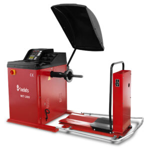 Équilibreuse de roues REDATS WT-200 avec élévateur pour roues de camions, utilitaires et voituresourisme