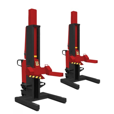 COLONNE MOBILE pour poids lourds et véhicules industriels - 7,5T - PAR CABLE OU SANS FIL - Königstein KN3875