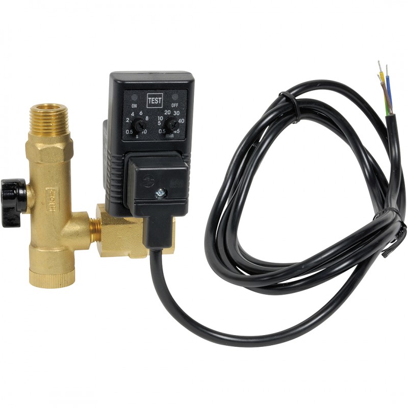 électrovanne de purge temporisé