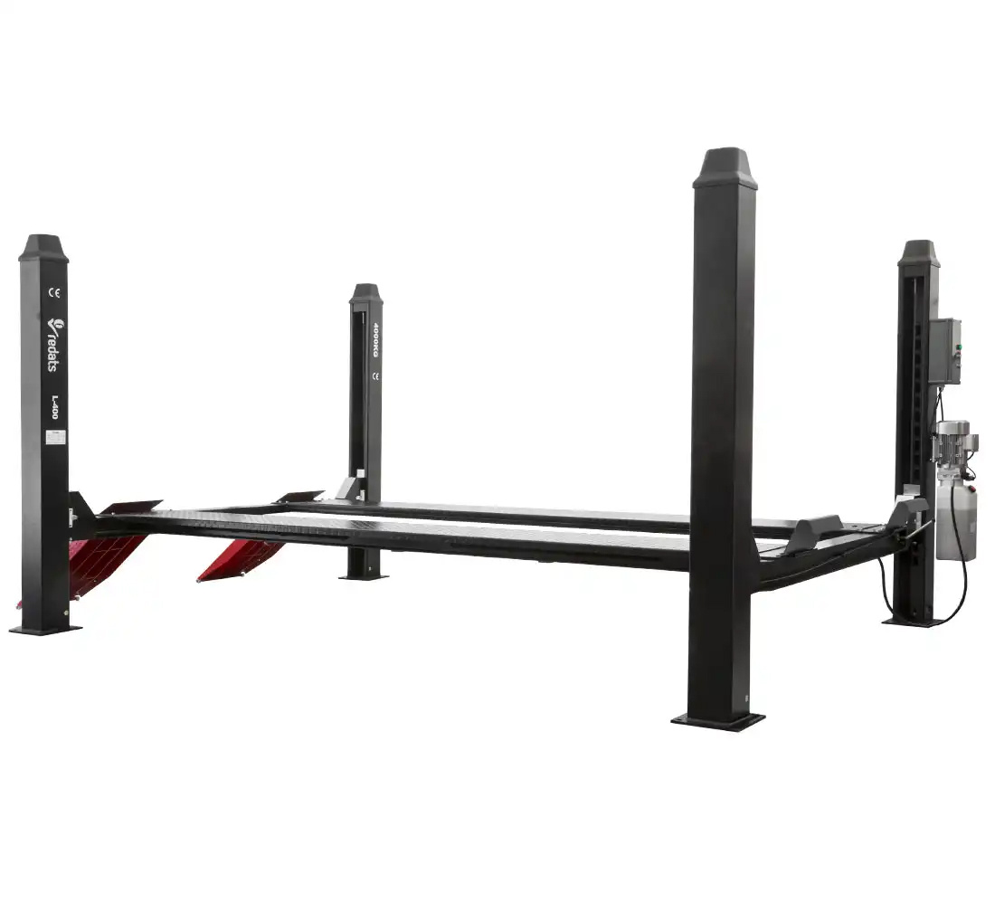 Pont 4 Colonnes 4 Tonnes Semi automatique 400V - Redats L-400 – Image 3