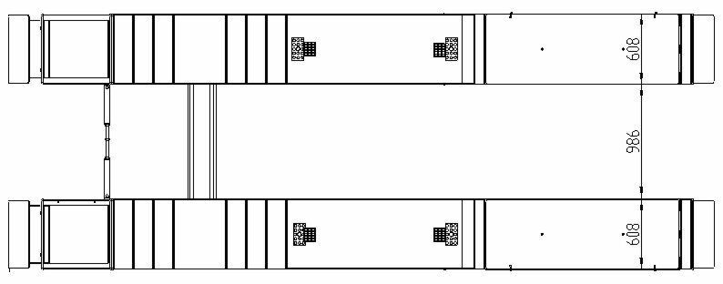 Pont élévateur ciseaux géométrie 5m60 – 5T – avec élévateur auxiliaire intégré 4T - INVENTO SL 550 LT – Image 6
