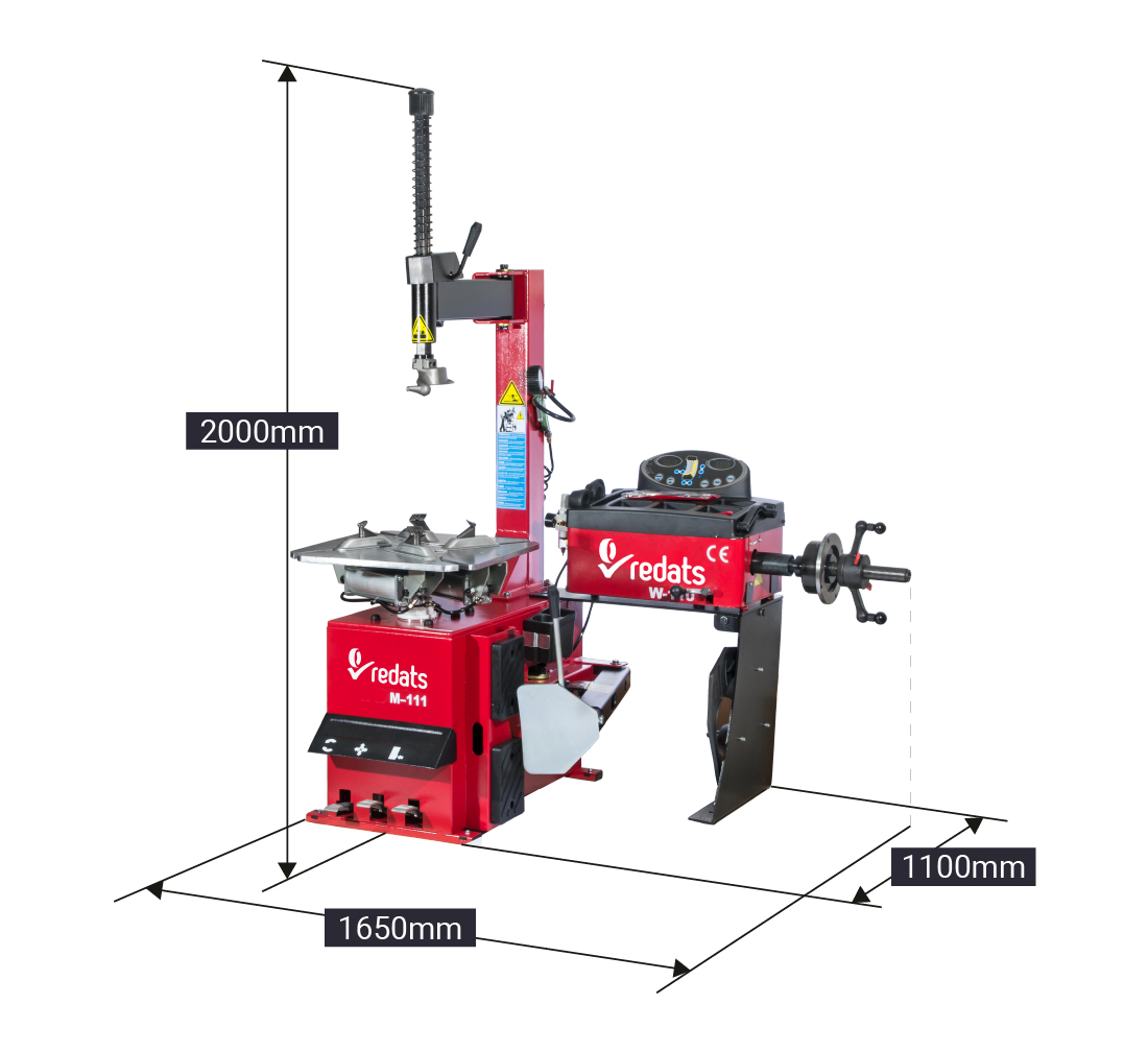 Démonte-pneu + Equilibreuse / PACK 2en1 + kit de démarrage essentiel offert ! - Redats – Image 10