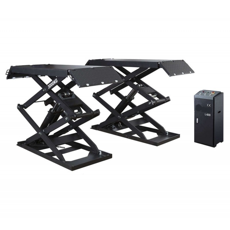 Pont élévateur double ciseaux 3 Tonnes